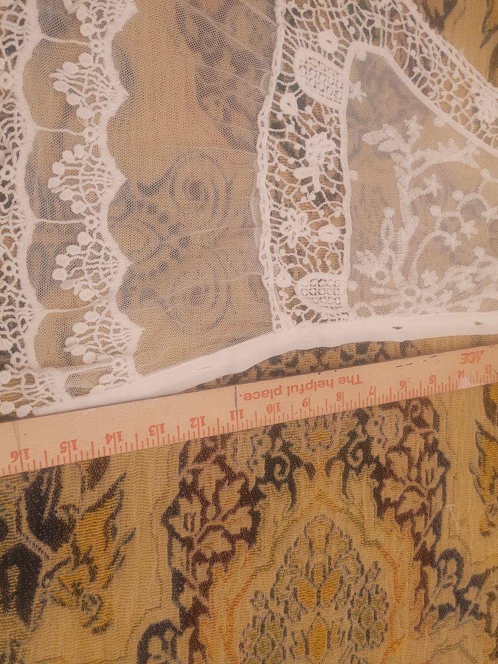 VENUS Sheer White Lace Tie-Front Vest - Picture 10 of 14